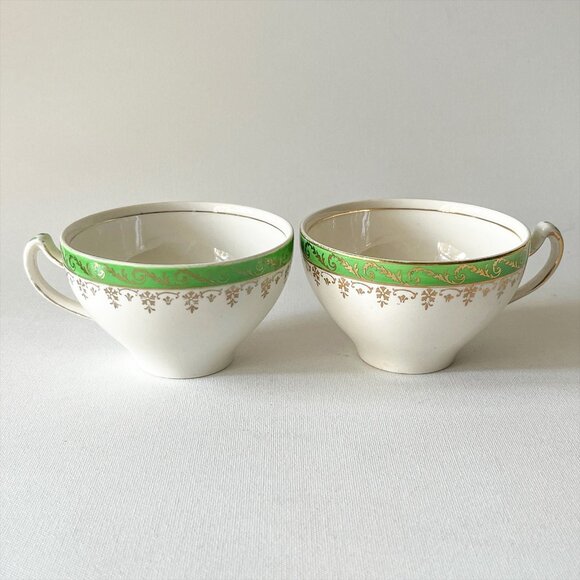 Vintage Alfred Meakin Pride of Erin 2 Cups England - Picture 1 of 7